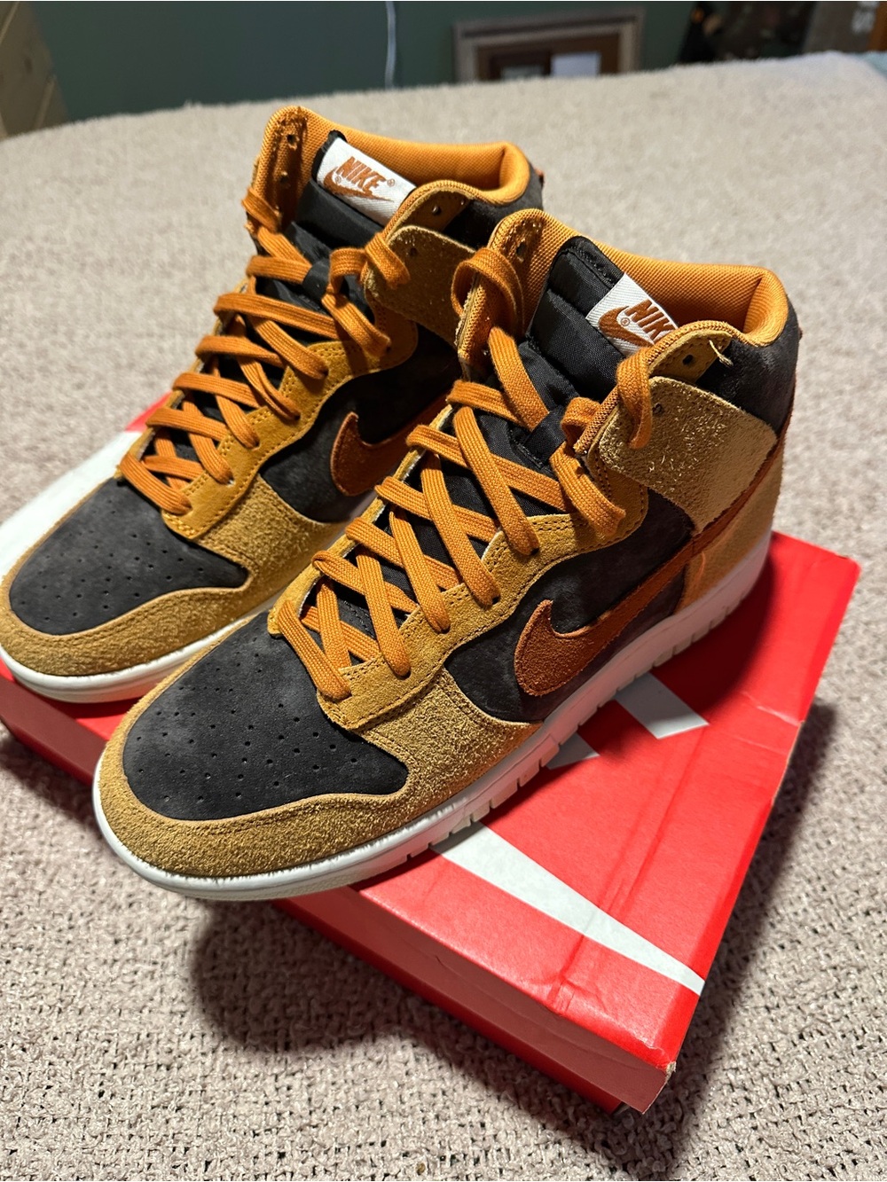 Nike Dunk High Dark Russet - Picture 10 of 12